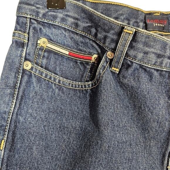 Tommy Jeans Vintage Roc Roc Y2K 2000s Bootcut Denim Size Juniors Size 11 - Picture 2 of 12